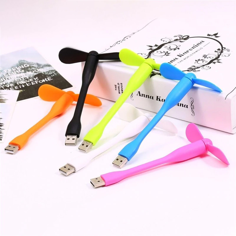 Binful usb 팬 유연한 미니 usb 출력 태블릿 전원 은행 컴퓨터 노트북 이동식 usb 팬에 대 한 휴대용 미니 팬 usb 가제트 넣어