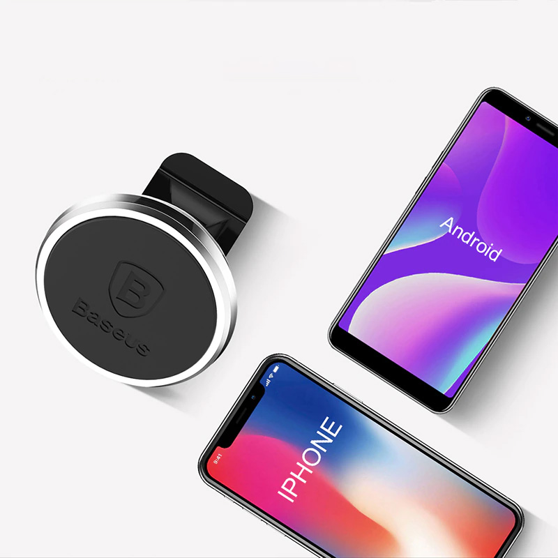 아이폰 Xs 맥스 x에 대한 Baseus 자기 자동차 전화 홀더 삼성 S10 자석 마운트 자동차 홀더 스탠드 핸드폰 홀더 자동차에 지원
