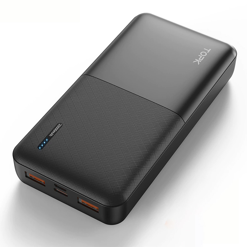 TOPK Power Bank 20000mAh Portable Charger USB Type C PD 3.0 Quick Charge 3.0 Fast Charging Powerbank External Battery for Xiaomi