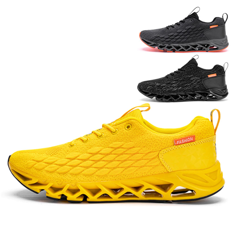 LARNMERN Men Casual Shoes Sport Sneakers Non-slip Lightweight Breathable Comfortable Hiking Shoes Outdoor Running Sneakers