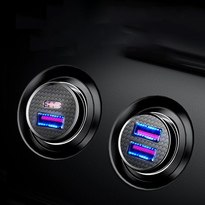 Baseus 30W USB 자동차 충전기 빠른 충전 4.0 3.0 FCP SCP AFC USB PD 자동차 화웨이 Xiaomi 아이폰 12