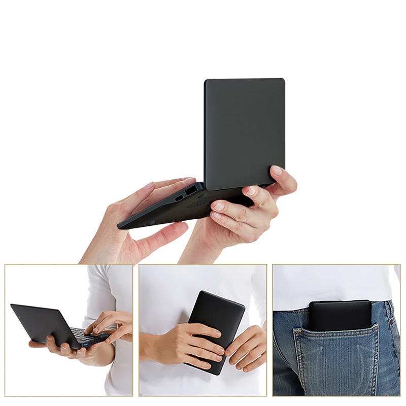 최신 포켓 슬림 노트북 울트라 북 GPD 포켓 2 8 기가 바이트 + 256 기가 바이트 7 인치 미니 PC 컴퓨터 Netbook 노트북 IPS 터치 스크린 윈도우 10