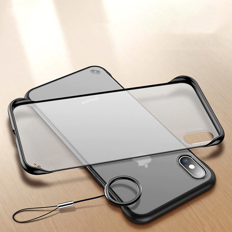 아이폰 럭셔리 투명 누드 케이스