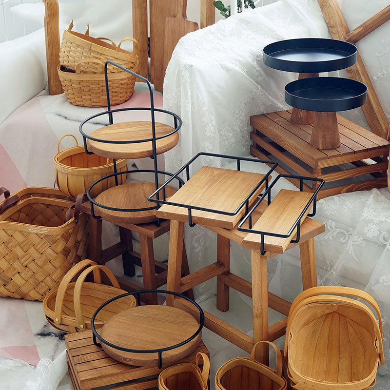 우드 스탠딩 트레이