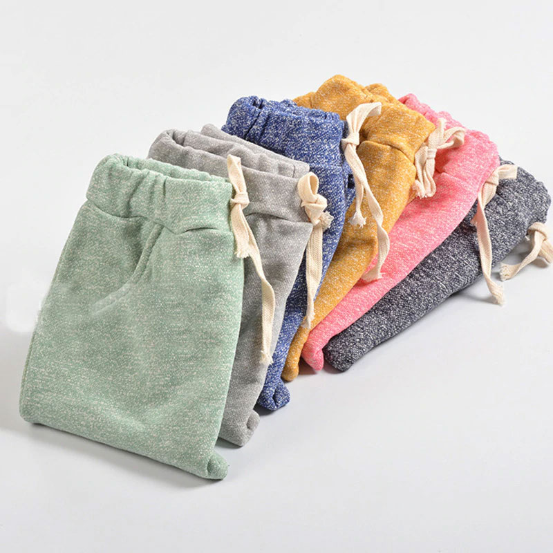 Top quality cotton kids trousers