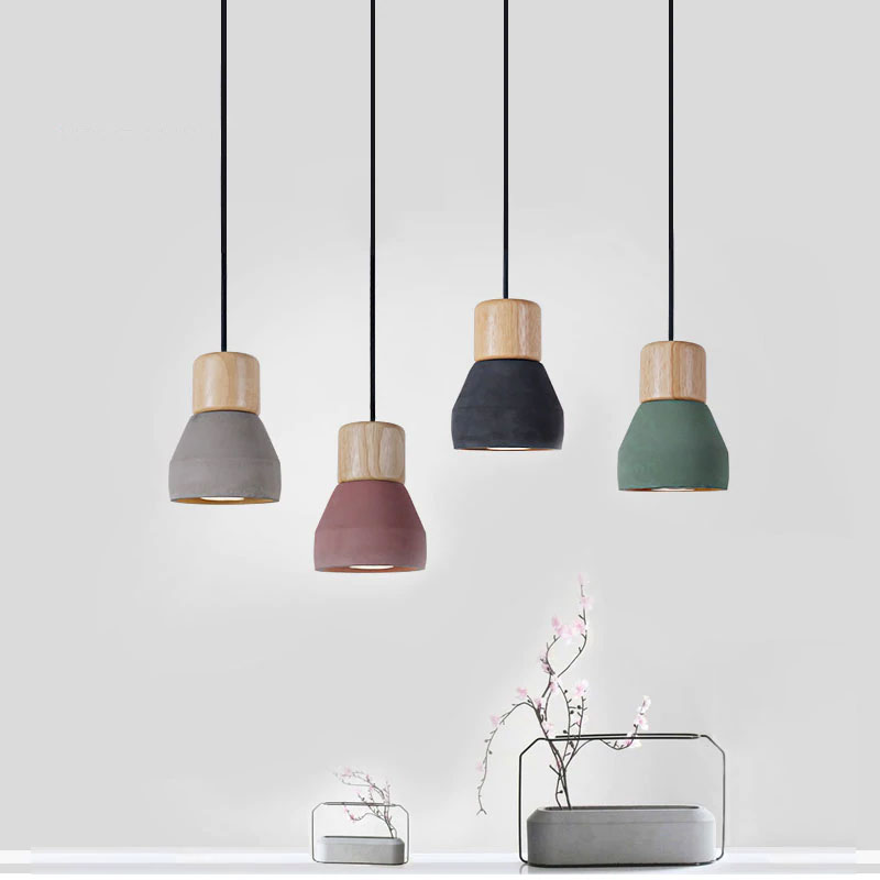 American Country Style cement Pendant Light