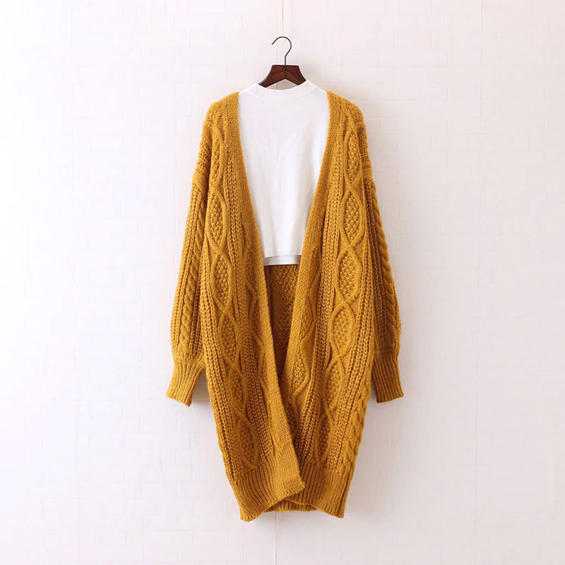 Winter Autumn Long Cardigans