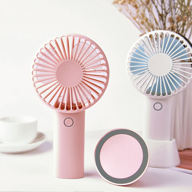 4000mAh Powerful Battery Electric Fans Cooling Handheld  Mini Fans USB Poratble Fans for the Office and Home Table