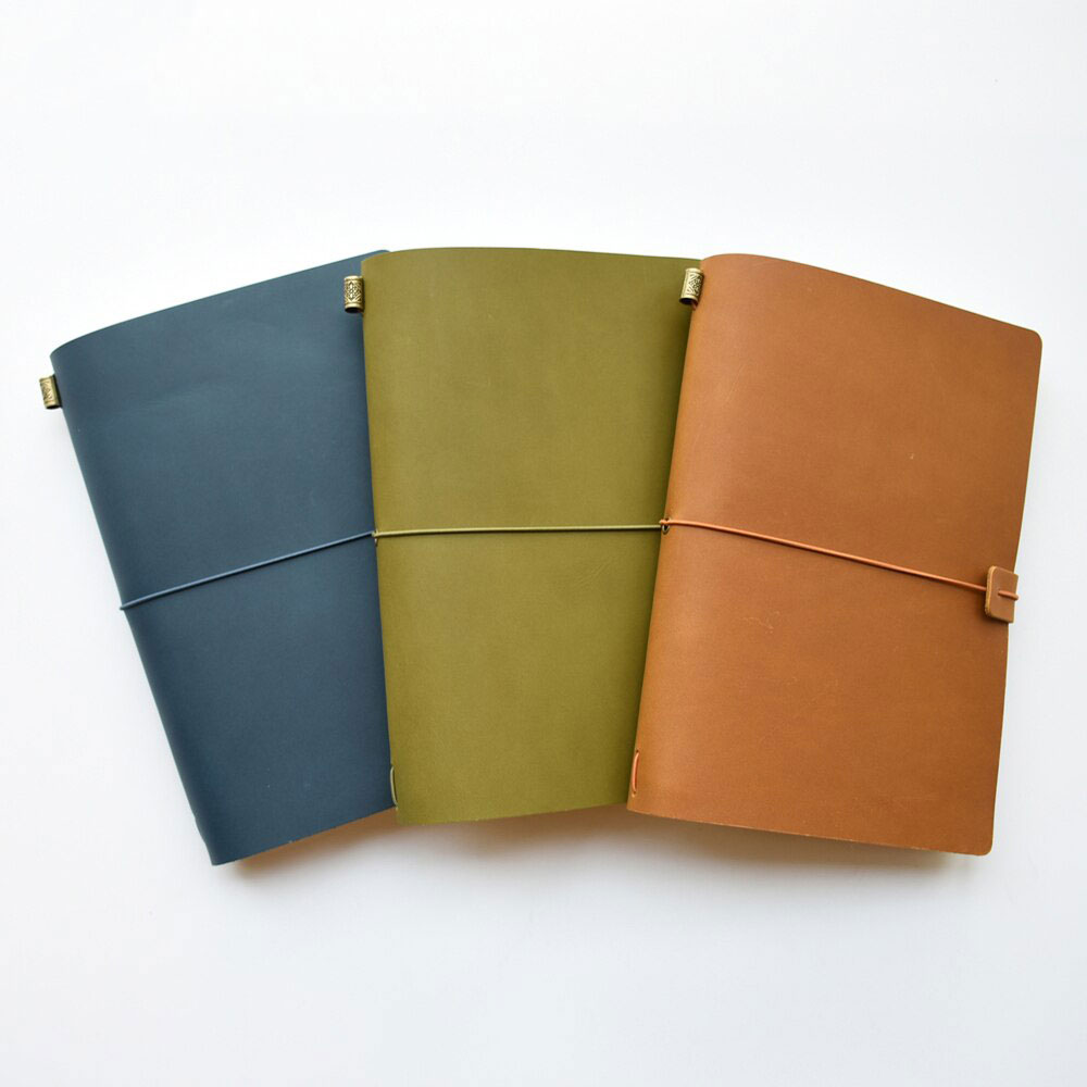 MaoTu Leather Notebook Travel Journal Diary A5 Notepad Handmade Vintage Korean Stationery Note Book Gift Engrave Your Name