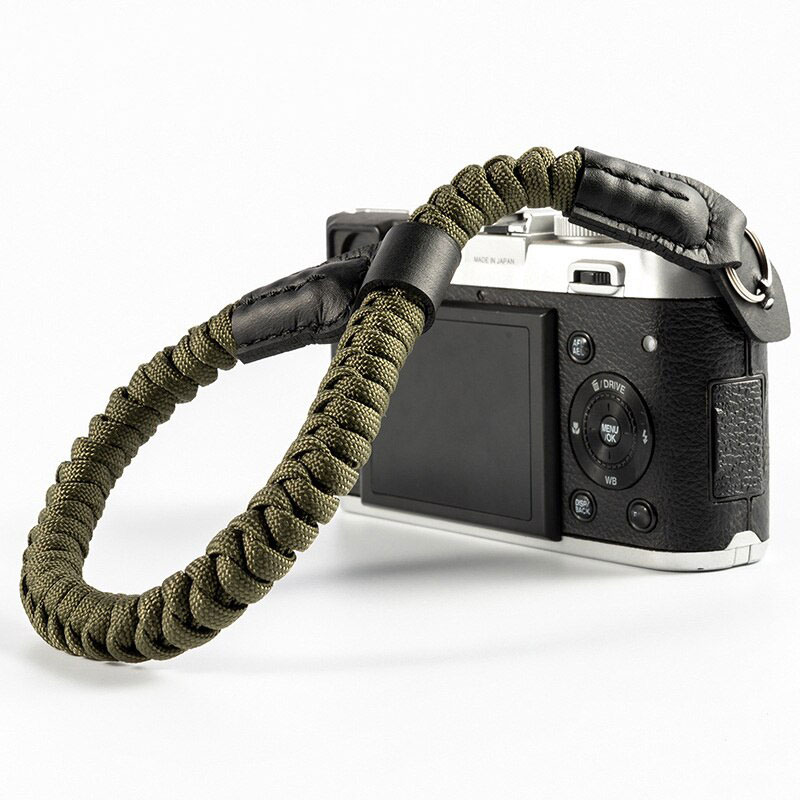 Mountaineering Nylon Rope Camera Wrist Hand Strap Belt for Mirrorless Digital Camera Leica Canon Nikon Olympus Pentax Sony