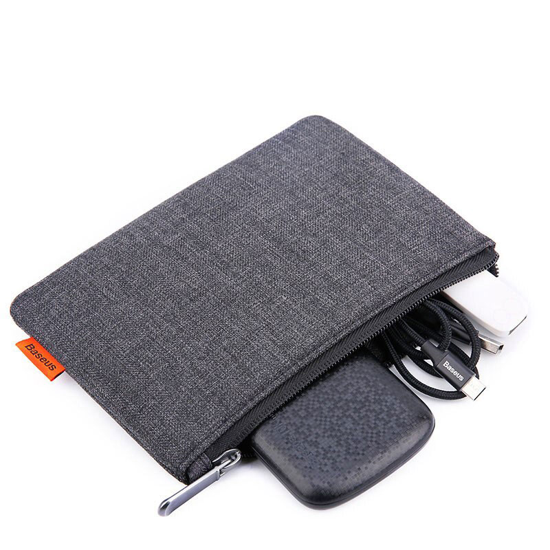 Baseus 5.5 Inch Phone Bag For iPhone 8 7 Plus Waterproof Cloth Fabric Pouch For Samsung Galaxy S7 S6 Case Storage Accessories