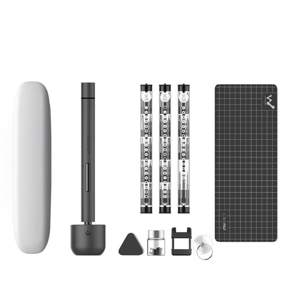 XIAOMI Wowstick 1F Pro Mini Electric Screwdriver Rechargeable Cordless Power Screw Driver Kit With LED Light Lithium Battery