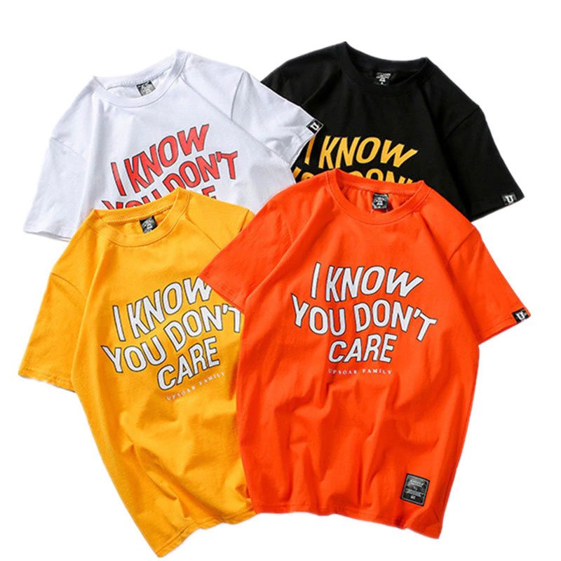 BOLUBAO New Fashion Men T-Shirt 2019 Summer Letter Printing Men's T Shirt Hip Hop Street Clothing Men Tee Shirt Top