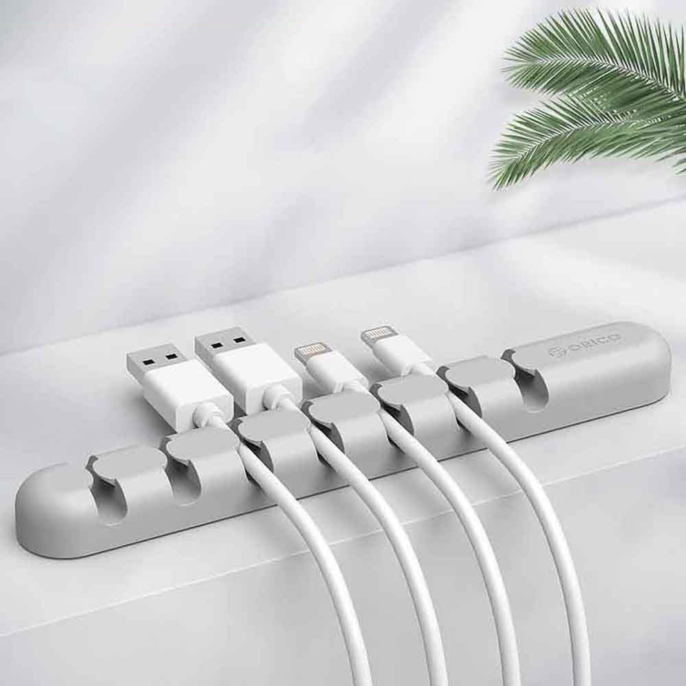ORICO 케이블 와인 더 이어폰 케이블 주최자 와이어 스토리지 실리콘 충전기 케이블 홀더 클립 MP3 ,MP4, 마우스, 이어폰