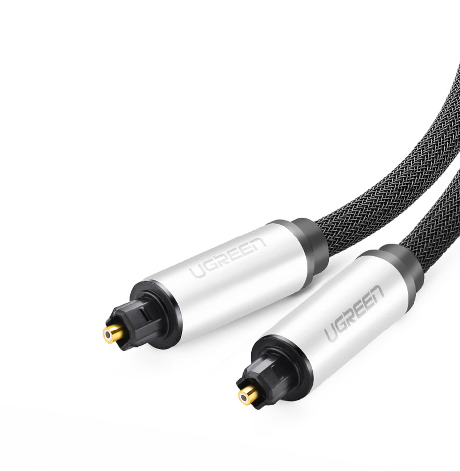 Ugreen Toslink  Digital Cable Optical Fiber Audio Cable Adapter 1m 2m 3m for TV Blueray PS3 XBOX DVD CD Mini Disc AV