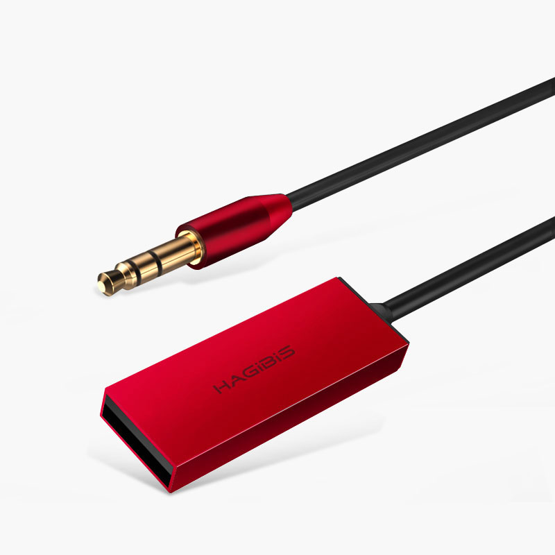 Hagibis Bluetooth Receiver Bluetooth 5.0 Adapter AUX Audio 3.5mm Jack Stereo Wireless Transmitter  For Car Speaker Headphone