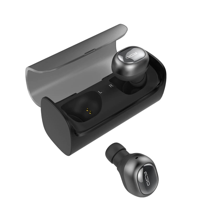 QCY Q29 business earbuds bluetooth earphones wireless 3d headphones with microphone handsfree calls noise cancelling
