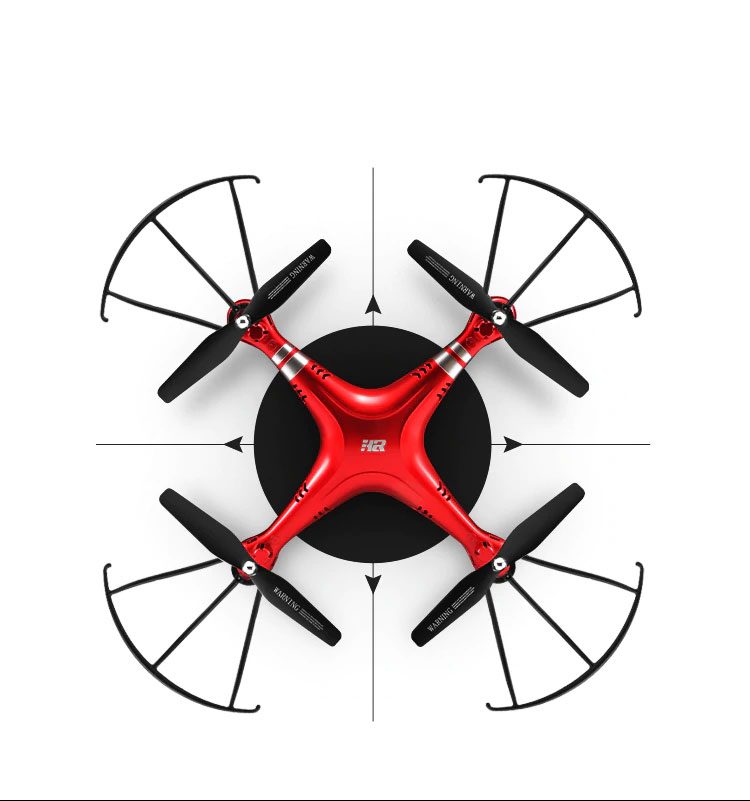 SH5H Quadcopter With Camera 1080P WIFI Real Time Video Altitude Hold Headless One Key Return FPV Racing RC Drones With Camera HD