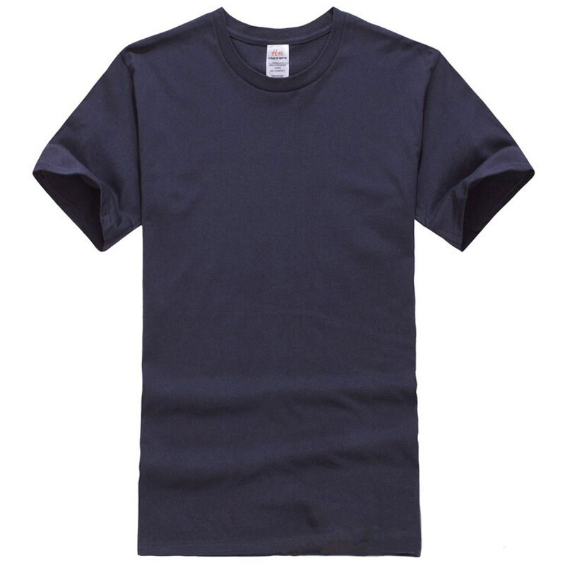 HanHent Cotton Plain T-shirts Casual Men's Basic Solid Color Short Sleeve T-shirt O-neck Customized T -shirt Undershirt Man