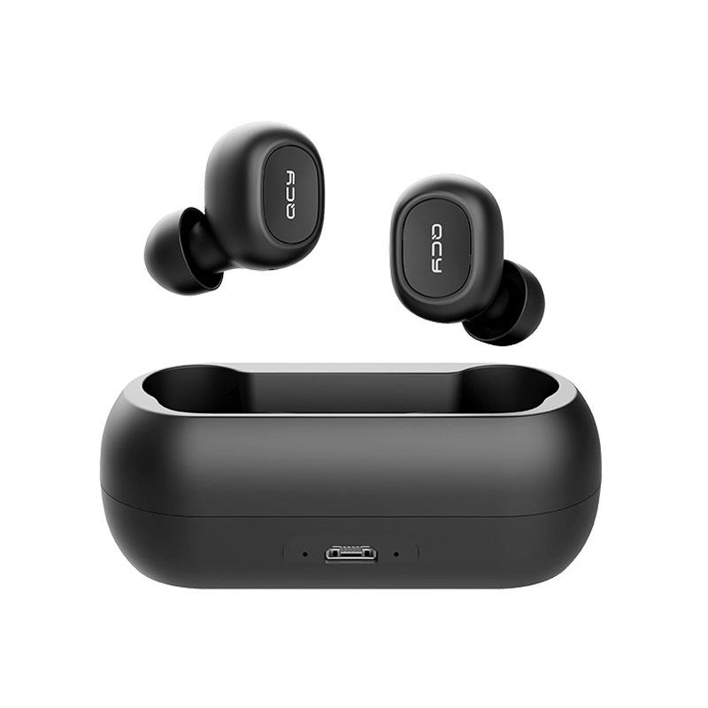 QCY qs1 TWS 5.0 Bluetooth headphones 3D stereo wireless earphones with dual microphone