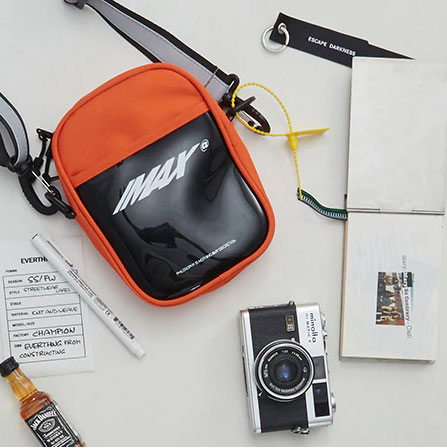 SODA WATER Phone Belt Bag Pouch Vintage Small Bag 2019 New Design PVC Patchwork Chest Bag Streetwear Men's Waist Pack 204AI2018