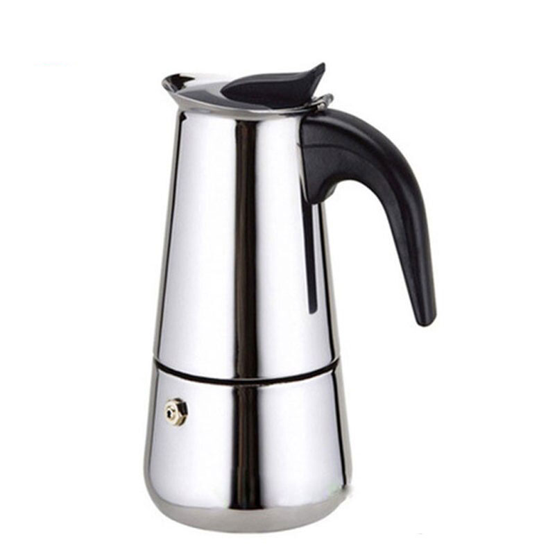 TINTON LIFE 2/4/6/9 Cups Stainless Steel Moka Espre sso Latte Percolator Stove Top Coffee Maker Pot