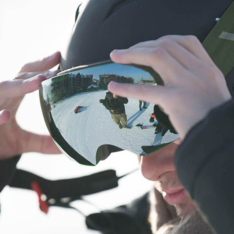 OTG Ski Goggles Snow Glasses Men UV400 Anti-fog Coatings Skateboard Snowboard Skiing Women Sunglasses Outdoor Winter Sport 2019