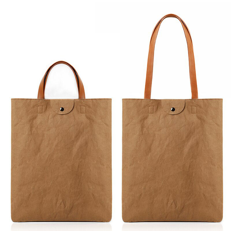 ACECOAT Washable kraft paper Laptop Handbag Notebook Computer Sleeve Bags Carrying Office Bussiness paper laptop bag