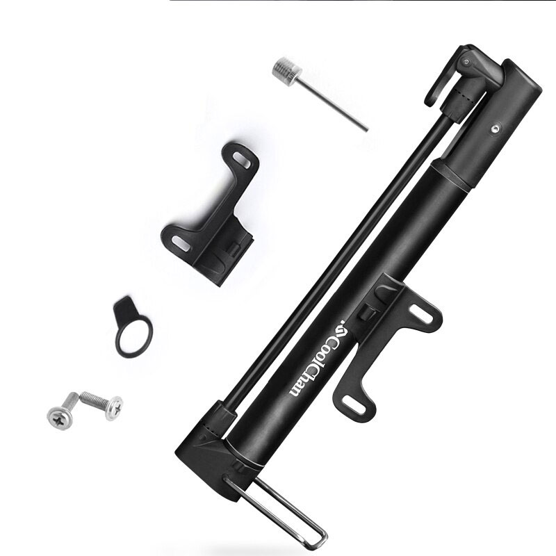 CoolChange Household Bicycle Pump Mountain Bike Mini Portable Pump High Pressure Free Shipping