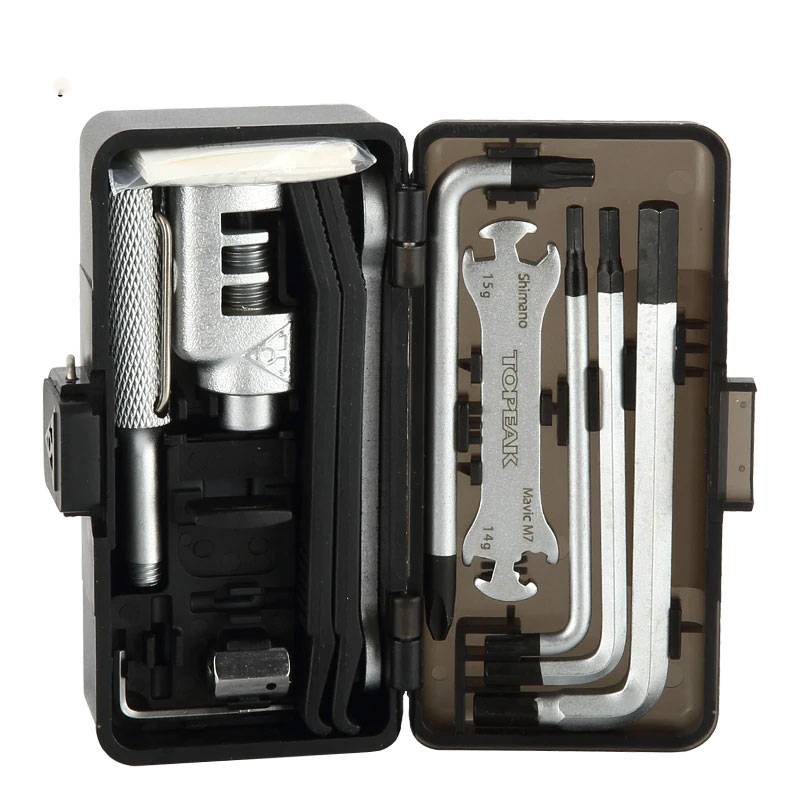 Topeak TT2543 SURVIVAL GEAR BOX Bicycle Multi Repairing Tool Set Cycling Portable Tool Road Bike Wrench Kits Bicicleta MTB Tools