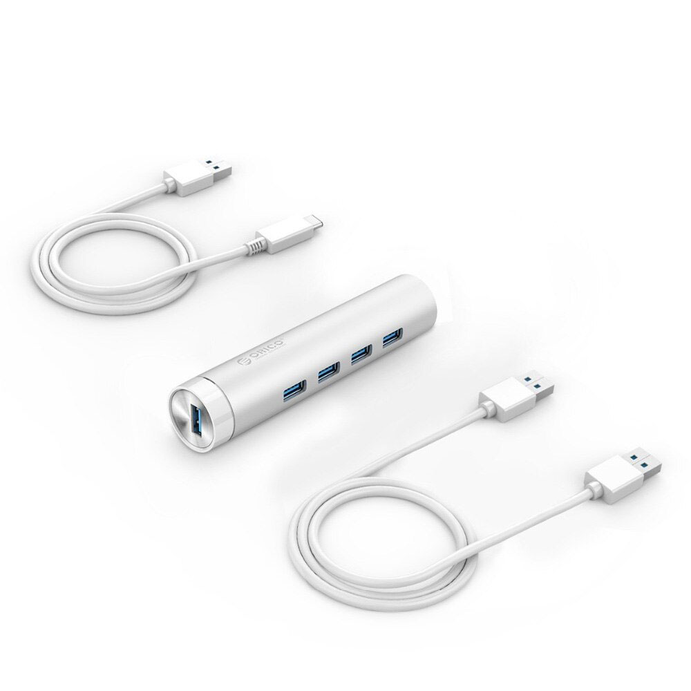 ORICO USB C HUB 4 Port USB3.0 Hub Expand Type C HUB With Type C Cable And Type A Cable For Mac/Windows/Linux