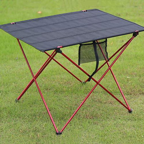 Outdoor Ultralight Portable Folding Desk Aluminum Alloy Table For Fishing Picnic Durable Folding Table Desk