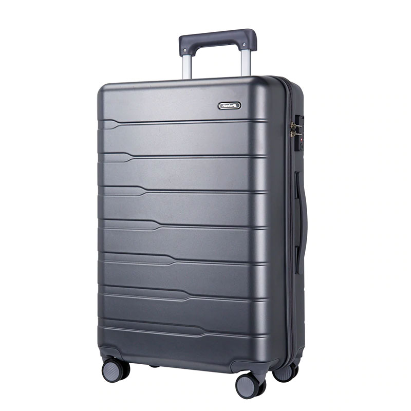 Hanke Pure PC Suitcase Men Women Travel Luggage Trolley Case Rolling Luggage Spinner Wheels TSA Lock