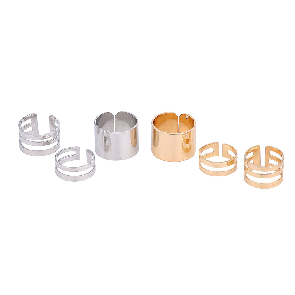 New fashion jewelry alloy round finger ring set 1set=3pcs gift for women ladies' girl R1158