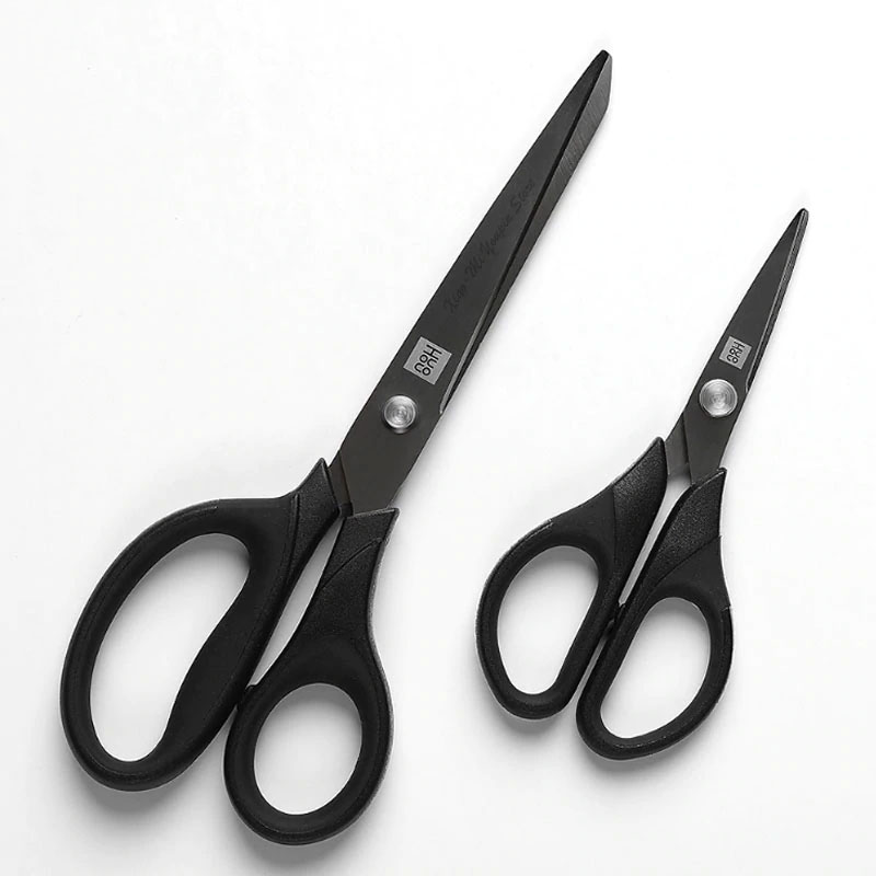 Xiaomi huohou Titanium-plated Scissors Black Sharp Sets Sewing Thread Antirust Pruning Scissor Leaves Trimmer Non-slip Tools Kit