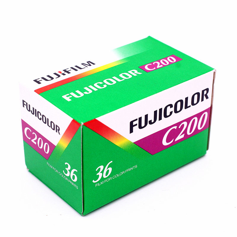 1 Roll  Fujifilm Fujicolor C200 Color 35mm Film 36 Exposure for 135 Format Holga 135 BC Lomo