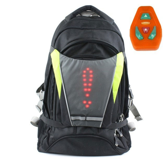 SAVIOR cycling vest Signal Light Indicator Remote Control LED Bike lights vest for Backpack,outdoor hiking/camping bicycle vest