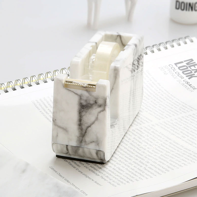Never Marble Edition Masking Tape Cutter Adhesive Tape Dispenser Tape Dispenser Cutter office accessories Stationery Stationery