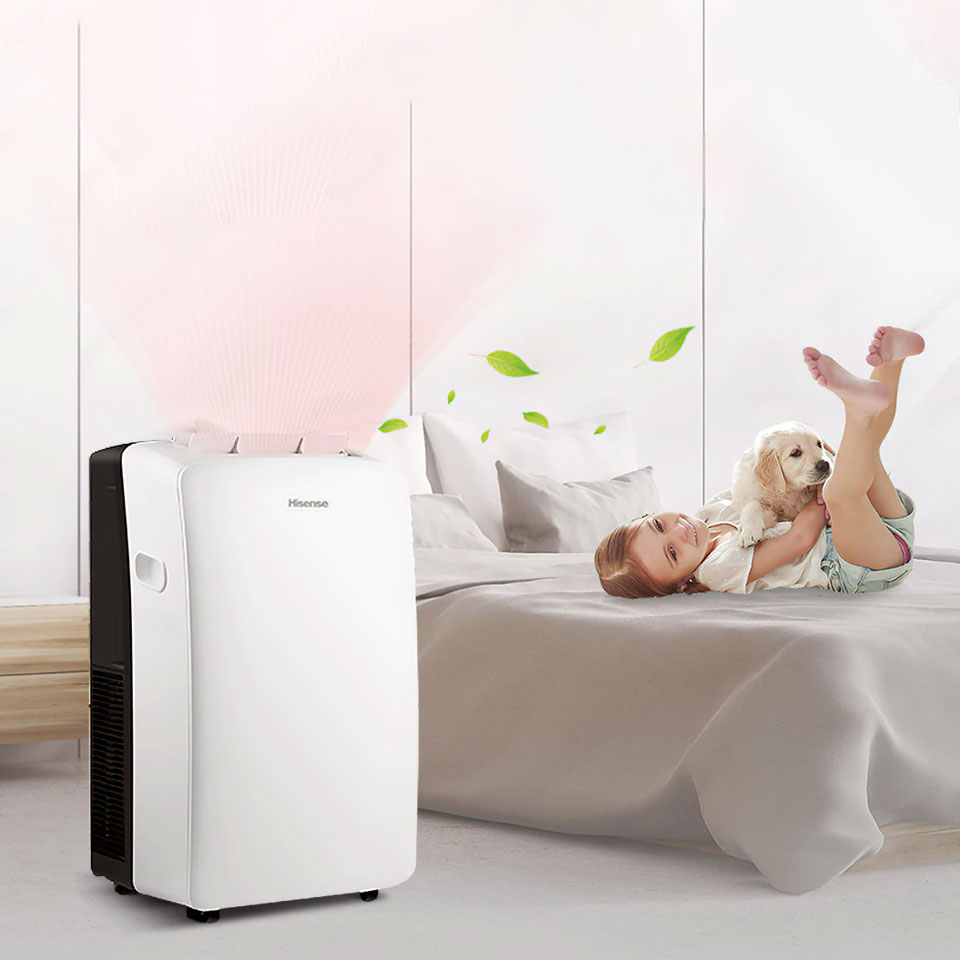 Hisense APH09 Air conditioning, Portable, Multifunction, 9000BTU/h, Cooling rápito, heating heat pump