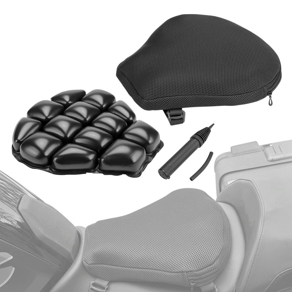 KEMiMOTO Air Pad Motorcycle Seat Cushion Cove