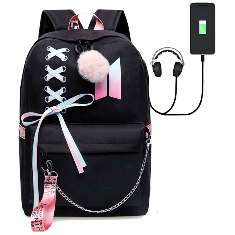 Luminous Backpacks Women/Men's School Bags Laptop Travel Bags