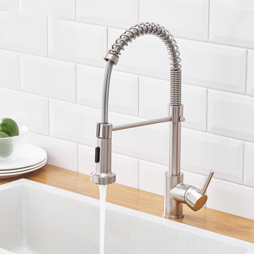Accipiter Spring Kitchen Sink Faucets Made Of Brass Basin Mixer Faucet 