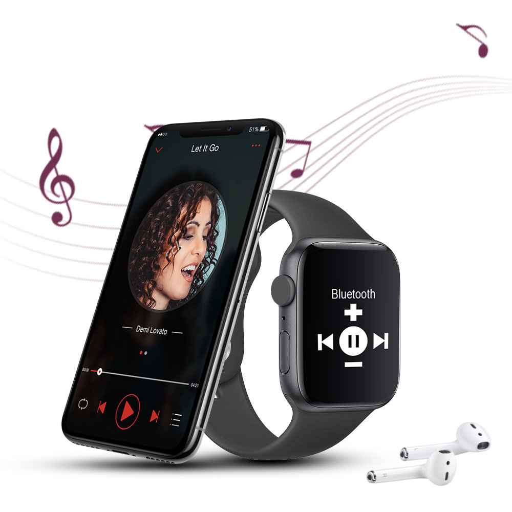 IWO PRO Smart Watch Bluetooth Call 44MM IP67 Heart Rate Monitor Watch 