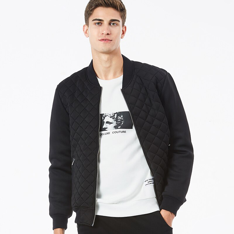 Markless Autumn Thick Jacket Men Plus Size M-3XL Baseball Collar jaqueta masculina Warm Windproof Jacket chaquetas hombre