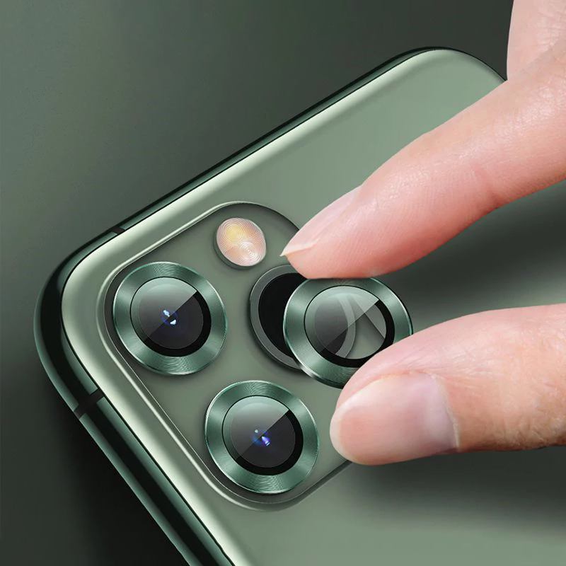 Baseus 0.4mm Rear Camera Ring For iPhone 11 Camera Lens Screen Protector for iPhone 11 Pro Max Glass Back Cover Protection Case