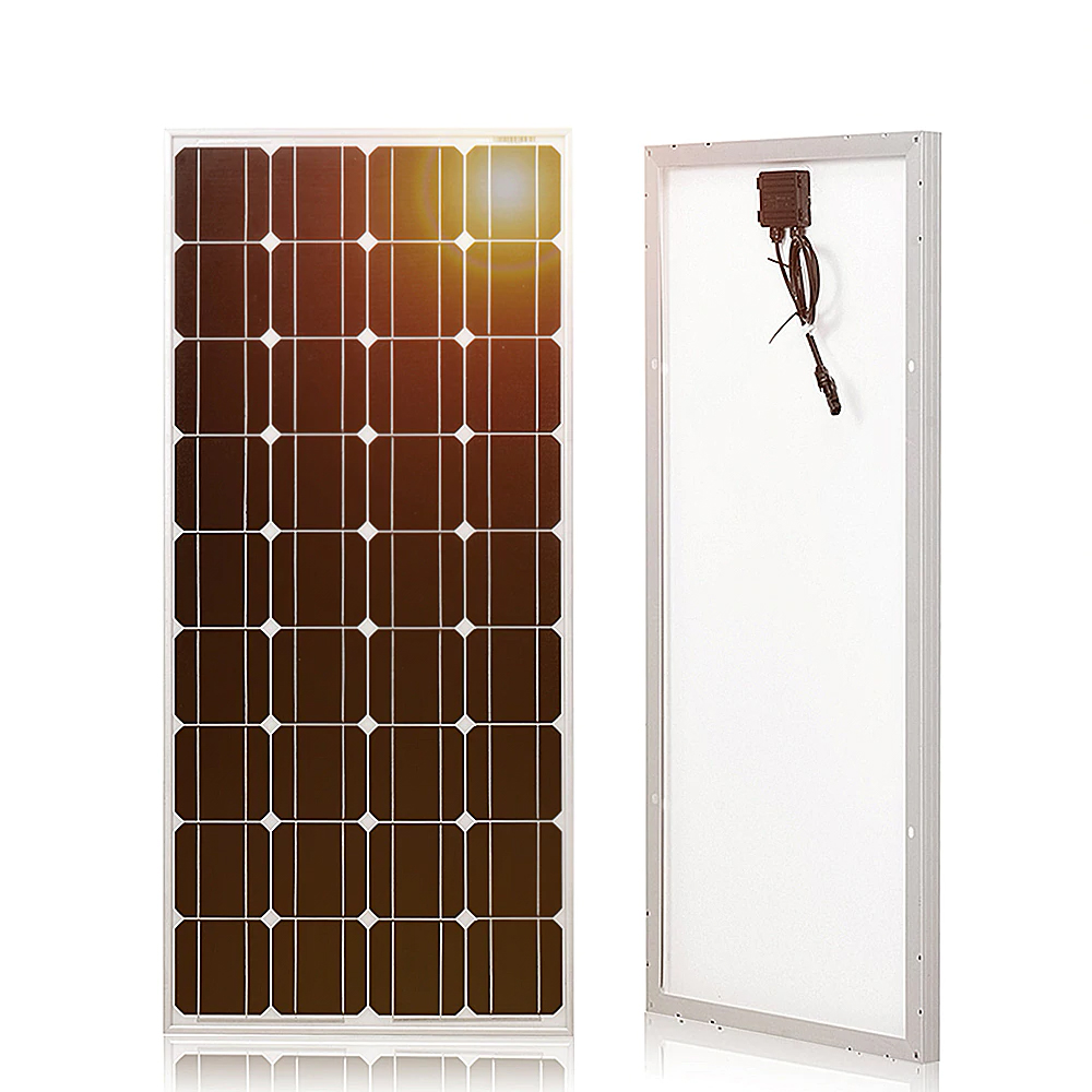 Dokio 12V 100W Rigid Solar Panel China 18V Monocrystalline Silicon Waterproof Solar Panel Charge #DSP-100M