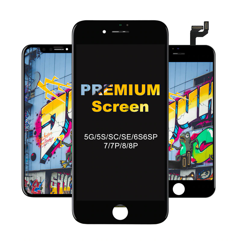 Black/White Assembly LCD Display Digitizer For iPhone 6 6P Tianma Quality LCD Touch Screen For iPhone 7 7P 8 8P No Dead Pixel