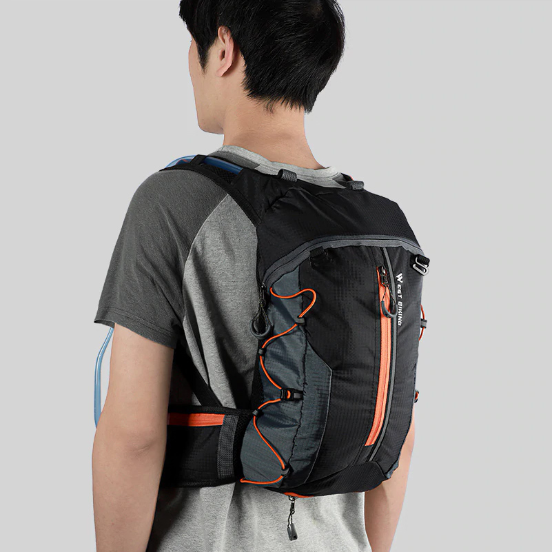 WEST BIKING Waterproof Bicycle Bag Outdoor Sport Cycling Backpack Breathable Bike Water Bag Climbing Cycling Hydration Backpack