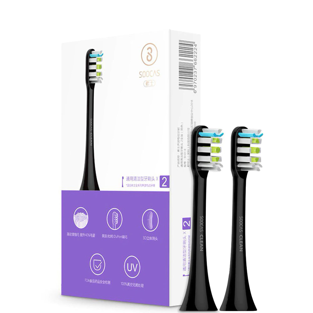 SOOCAS X3 X1 X5 Replacement Toothbrush heads for Xiaomi Mijia SOOCARE X1 X3 sonic electric tooth brush head original nozzle jets