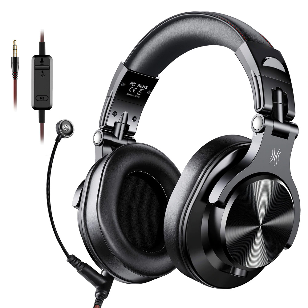 Oneodio A71 Gaming Headset Studio DJ Headphones Stereo Over Ear Wired Headphone With Microphone For PC PS4 Xbox One Gamer